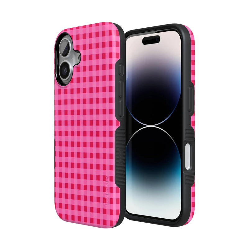 Sweet Jam | Hot Pink Gingham Case