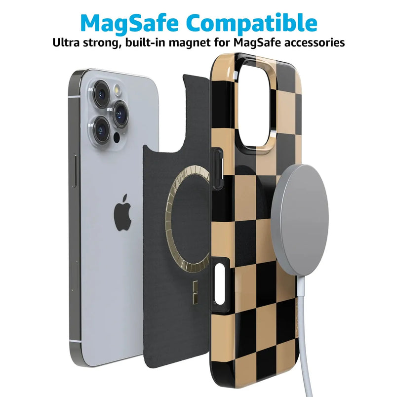 Fit Check | Black & Brown Checkerboard Case