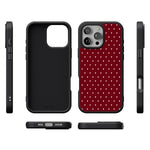 On the Dot | Maroon Polka Dot Case