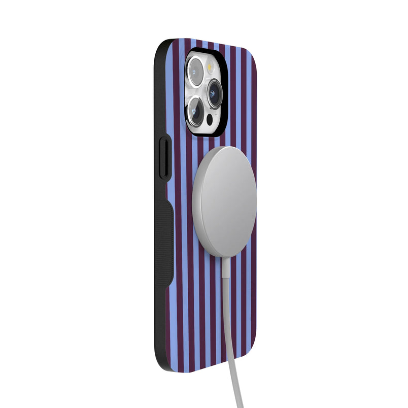 Perfect Stripes | Purple & Blue Stripes Case