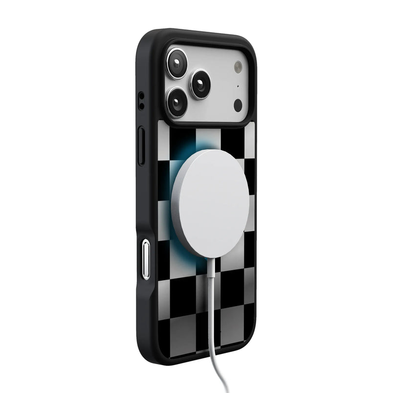 Fit Check | Black & Brown Checkerboard Case