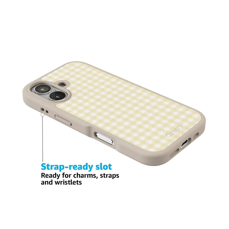 Pastel Picnic | Yellow Gingham Case