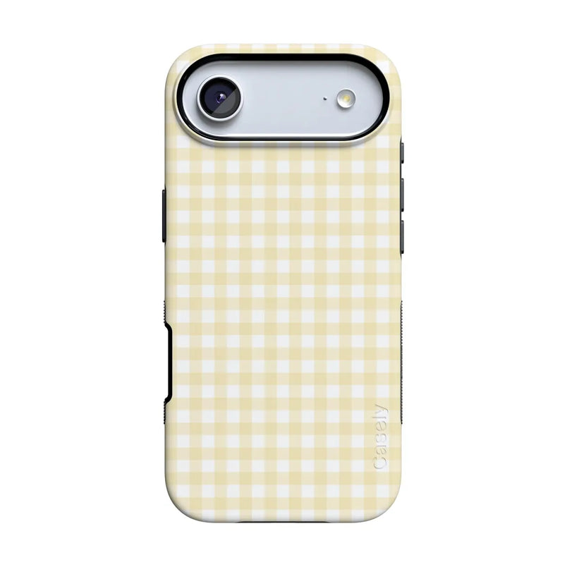 Pastel Picnic | Yellow Gingham Case