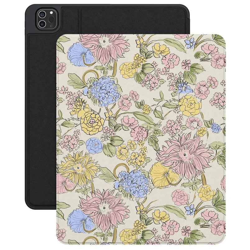 Prairie Blooms | Pastel Floral iPad Case