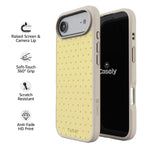 On the Dot | Yellow Polka Dot Case