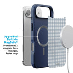 Pastel Picnic | Blue Gingham Case