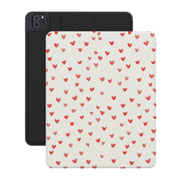 Love Letters | Doodle Hearts iPad Case