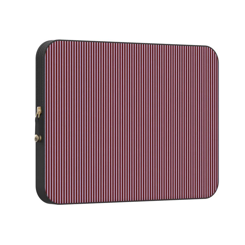 Stripes and the City | Tiny Pinstripe Laptop Case
