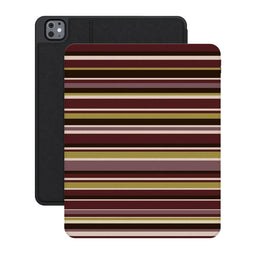 Olive Stripes | Layered Lines iPad Case