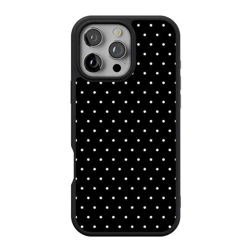 On the Dot | Black Polka Dot Case
