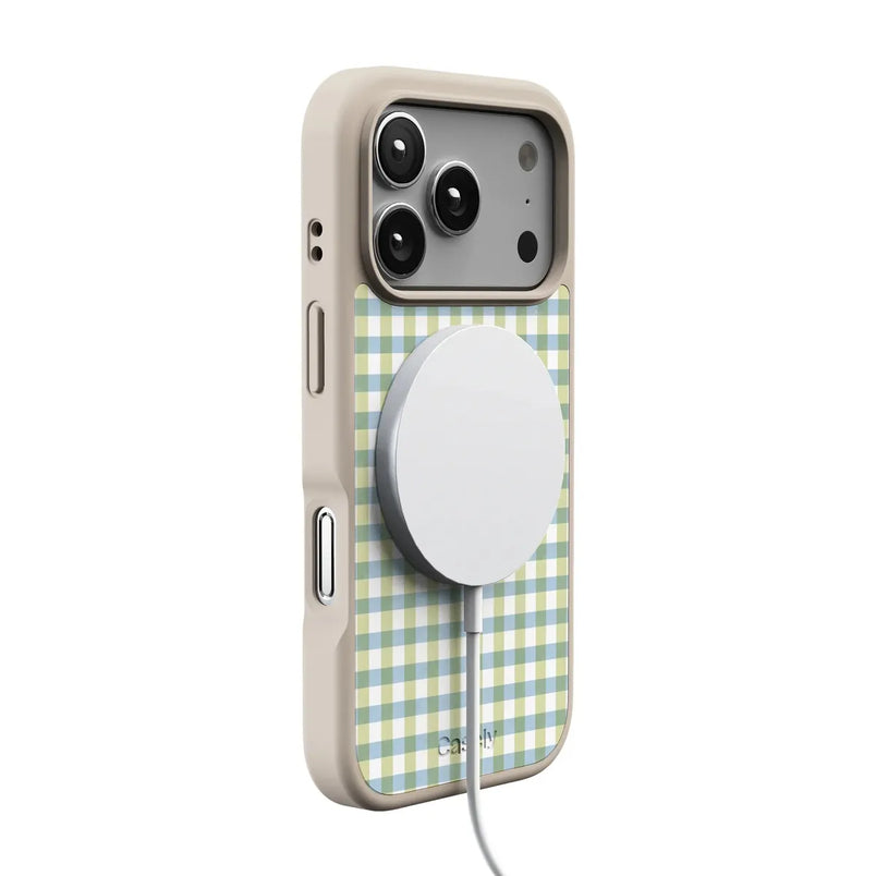 Pastel Picnic | Blue & Green Gingham Case