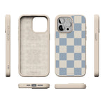 Fit Check | Light Blue Checkerboard Case