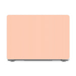 Stripes and the City | Orange & Pink Pinstripe Laptop Shell - 13" MacBook Neo