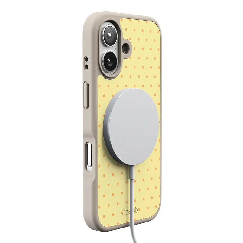On the Dot | Yellow Polka Dot Case