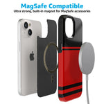 Storm Warning | Black & Red Stripes Case