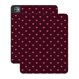 Heart Noir | Tiny Hearts iPad Case