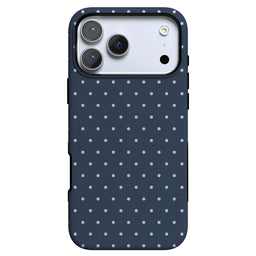On the Dot | Midnight Blue Polka Dot Case