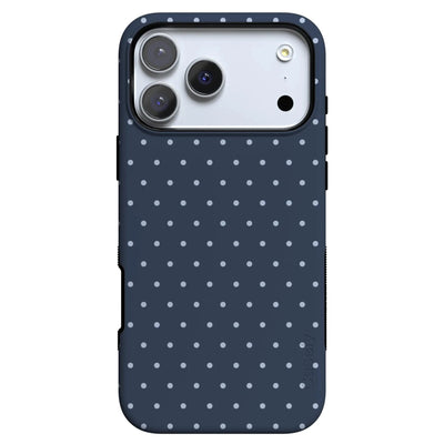 On the Dot | Midnight Blue Polka Dot Case