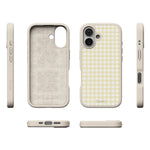 Pastel Picnic | Yellow Gingham Case