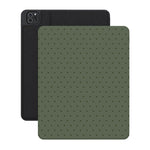 On the Dot | Olive Green Polka Dot iPad Case - iPad Pro 12.9" (M2, 2022)
