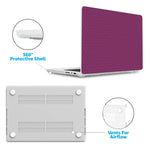 On the Dot | Plum Polka Dot Laptop Shell