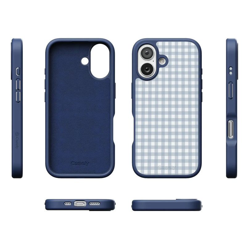 Pastel Picnic | Blue Gingham Case