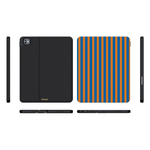 Go New York | Blue & Orange Stripes iPad Case