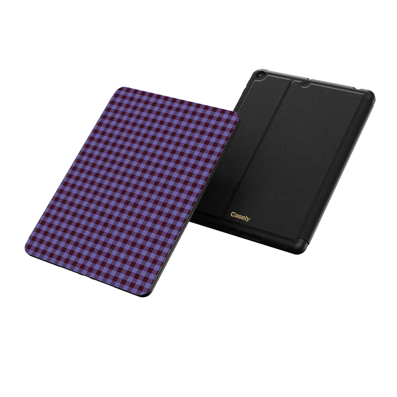 Sweet Jam | Purple Gingham iPad Case