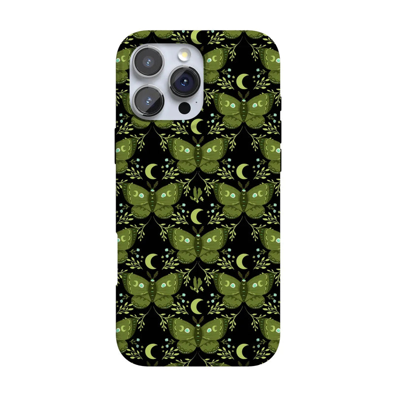 Mystic Moths | Green Twilight Case