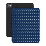 On the Dot | Navy Polka Dot iPad Case