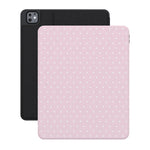 On the Dot | Pink & White Polka Dot iPad Case - iPad Pro 13" (M4, 2024)