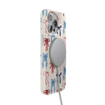 American Girlie | Red White & Blue Bows Case
