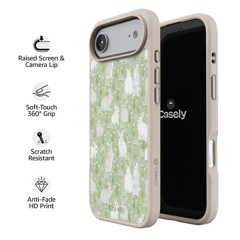 Hop to it | Green Bunny Case