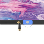 Tie Dying Over You | Purple Marble Laptop Case