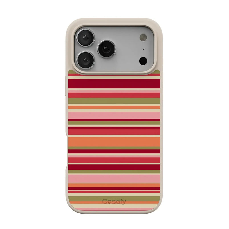Citrus Stripes | Poolside Print Case - iPhone 17 Pro
