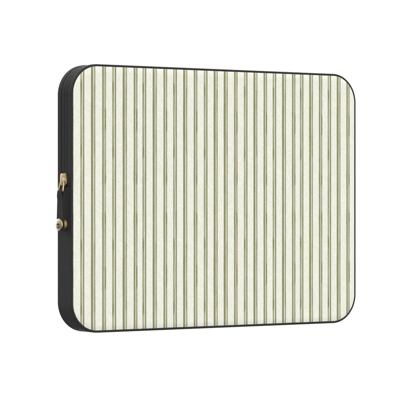 Linen Stripe | The Boyfriend Collection Laptop Case