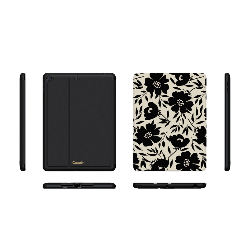 Dark Fantasy | Contrast Floral iPad Case