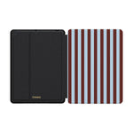 Sunday in Brooklyn | Blue Stripes iPad Case
