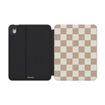 Fit Check | Neutral Checkerboard iPad Case