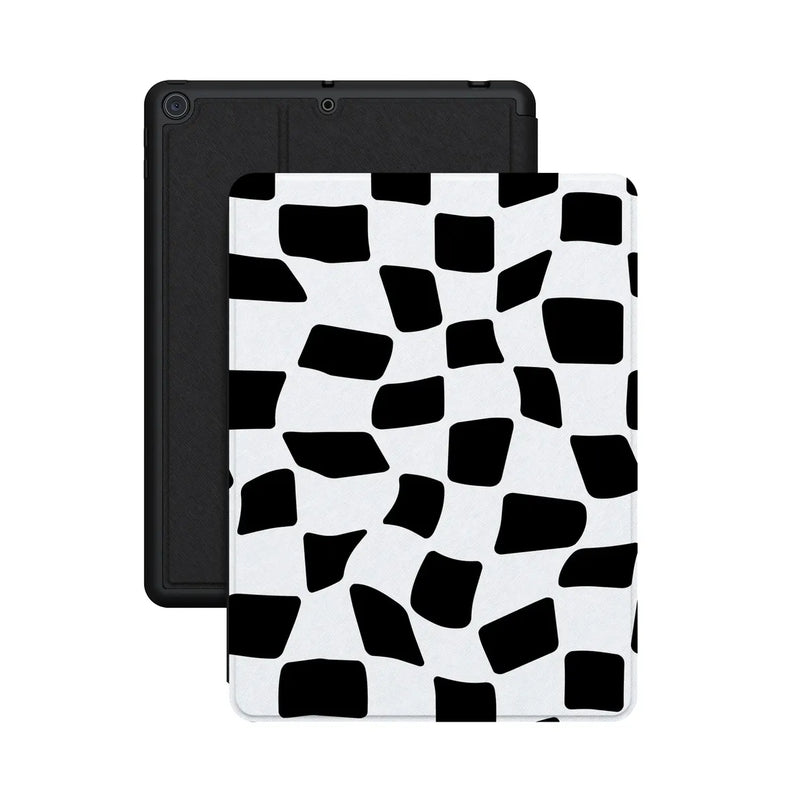 Funky Checkerboard | High Contrast Design iPad Case