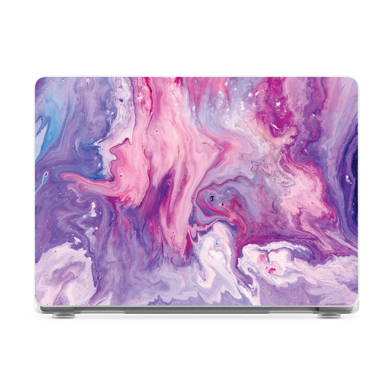 Tie Dying Over You | Purple Marble Laptop Shell - 14" MacBook Pro