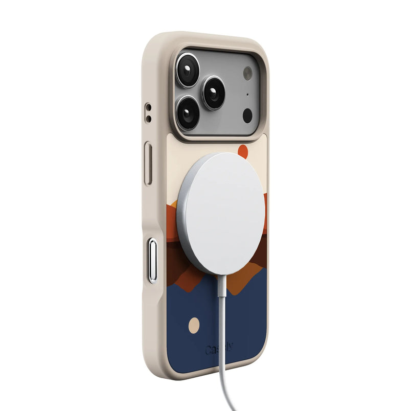 Opposites Attract | Day & Night Colorblock Mountains Case