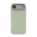 On the Dot | Green Polka Dot Case