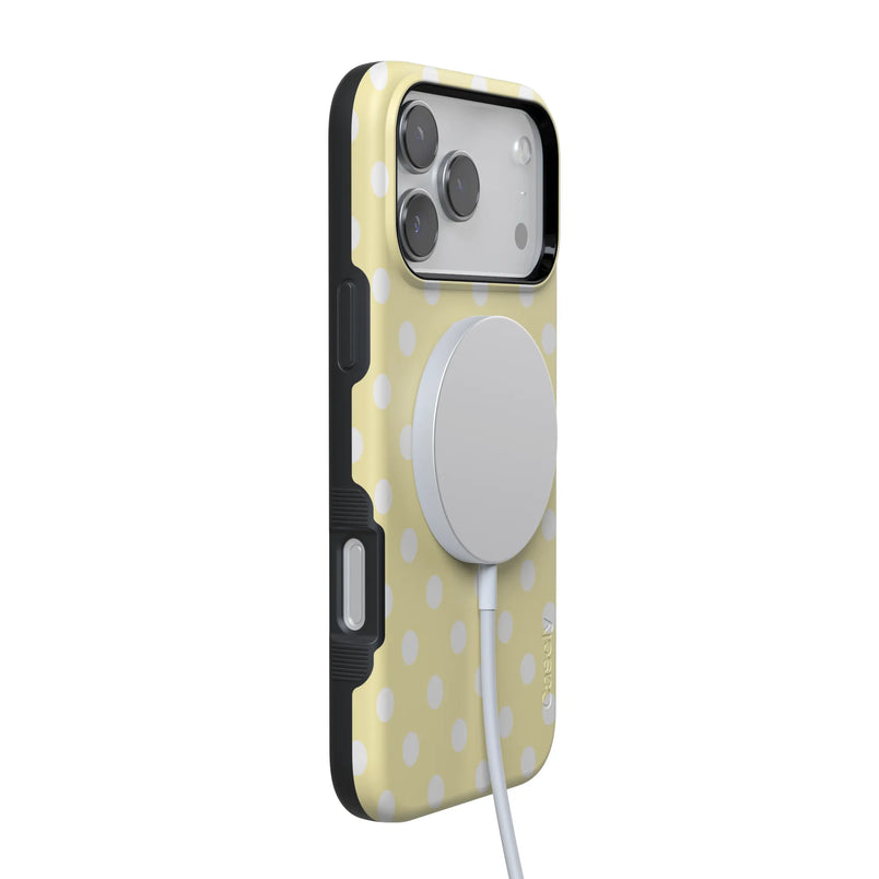 Spotted in SoHo | Yellow Polka Dot Case