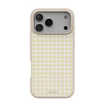 Pastel Picnic | Yellow Gingham Case