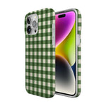 Checked Twice | Green Plaid Case