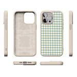 Pastel Picnic | Blue & Green Gingham Case