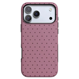On the Dot | Dusty Rose Polka Dot Case