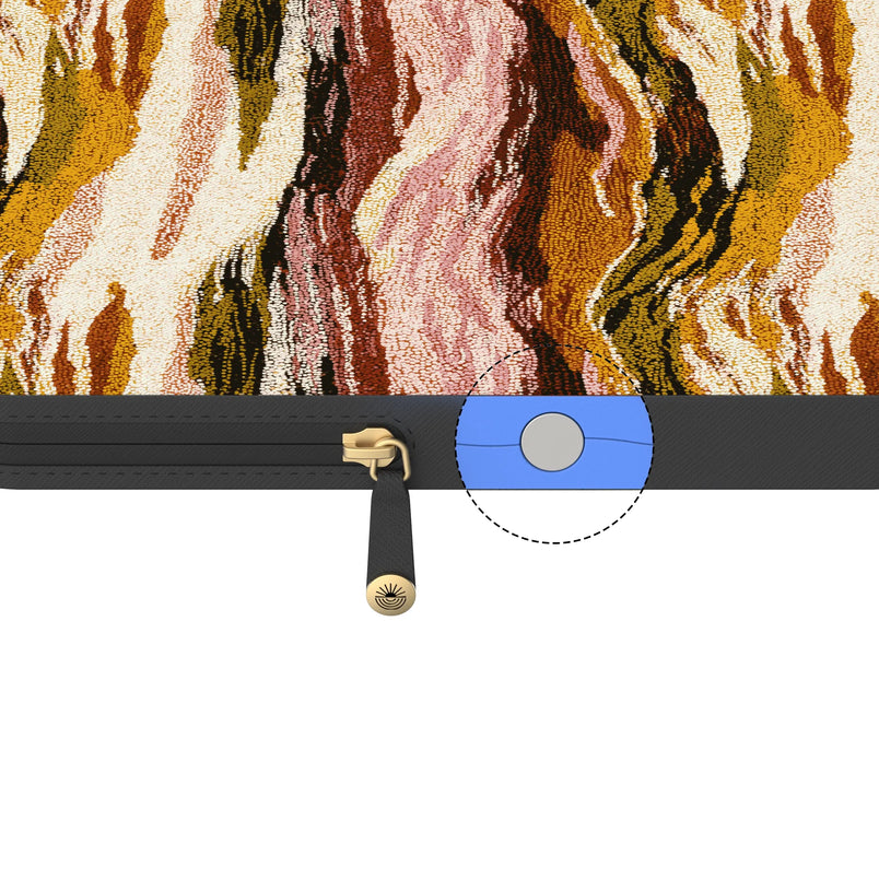 Painted Canyon | Dotted Landscape Laptop Case
