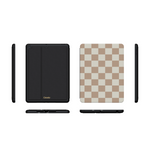 Fit Check | Neutral Checkerboard iPad Case